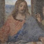 Image of a painting showing Jesus