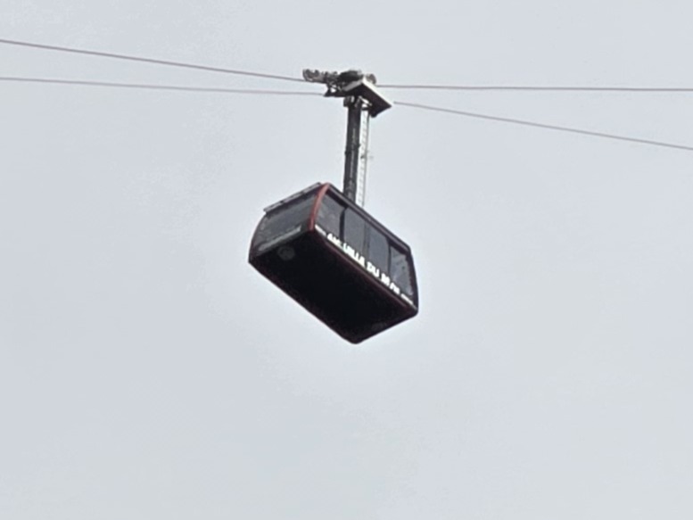 Image of the Cable car at Aigulle du Midi