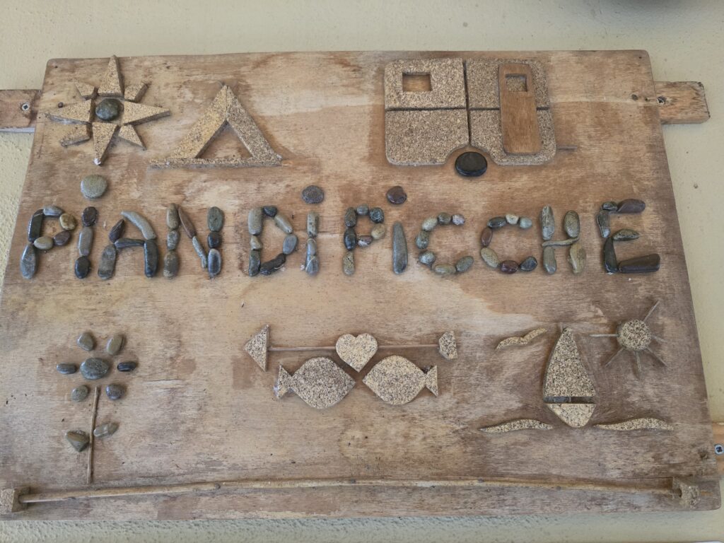 Image of the Pian di Picche sign