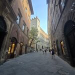 Image of a lane with shops